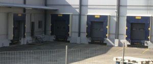 Υδραυλική ράμπα με πολύσπαστη πόρτα & φυσούνα