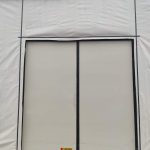 Αρθρωτή πόρτα με 2 πάνελ
